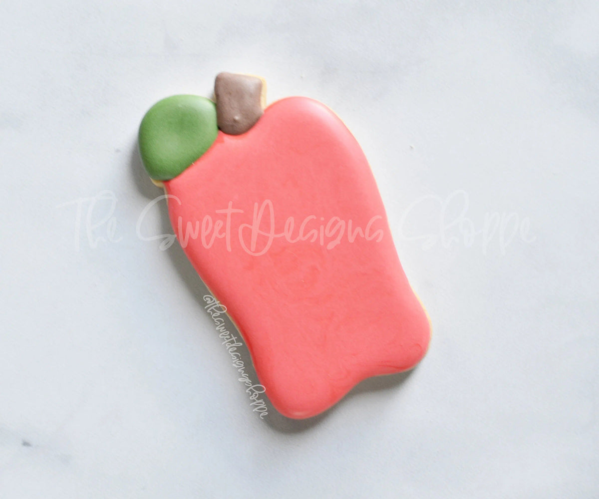 Cookie Cutters - Tall Apple - Cookie Cutter - The Sweet Designs Shoppe - TSDS - - ALL,back to school,Cookie Cutter,Food,Food and Beverage,Food beverages,Grad,graduations,Promocode,School,School / Graduation,School Bus,school supplies,STL
