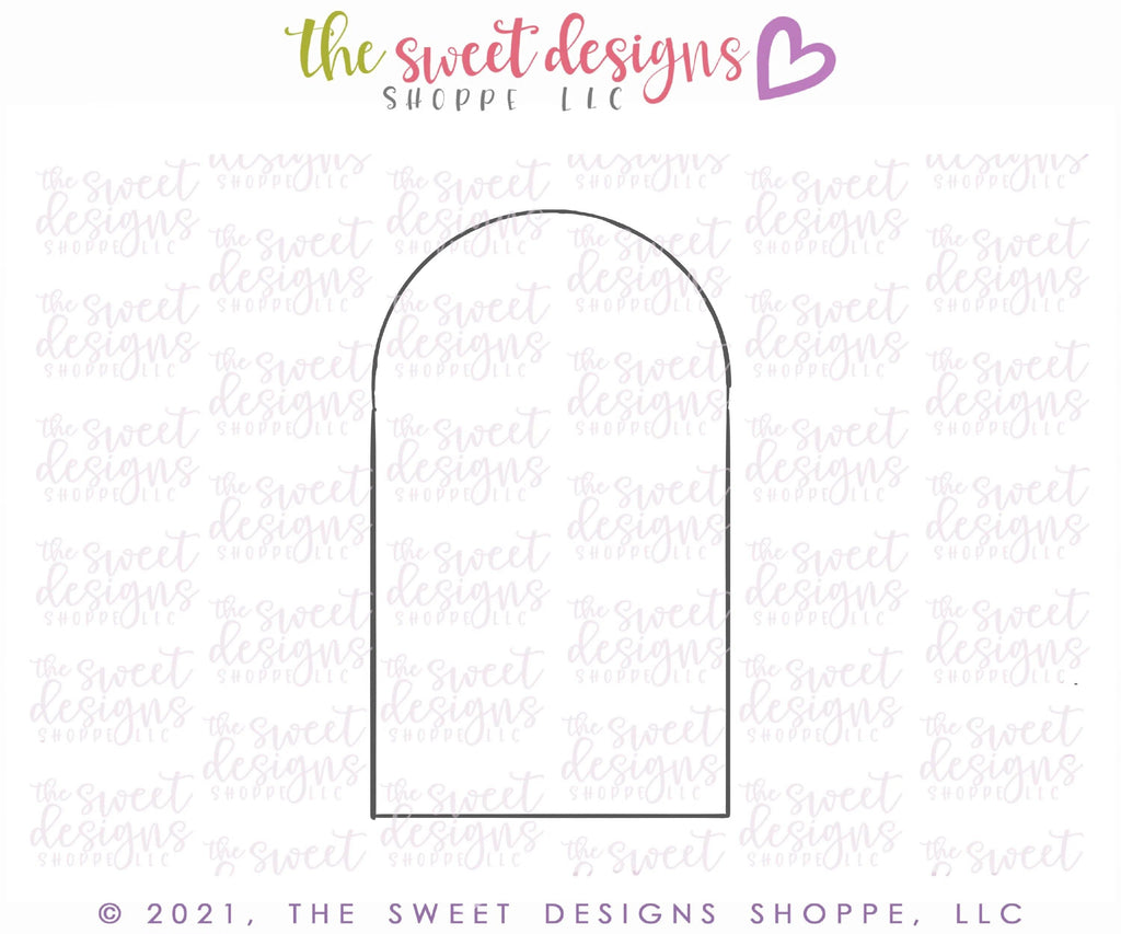 Cookie Cutters - Tall Arch - Cookie Cutter - The Sweet Designs Shoppe - TSDS - - ALL,baby toys,basic,Basic Shapes,BasicShapes,Cookie Cutter,kids,Kids / Fantasy,Promocode,STL,toy,toys