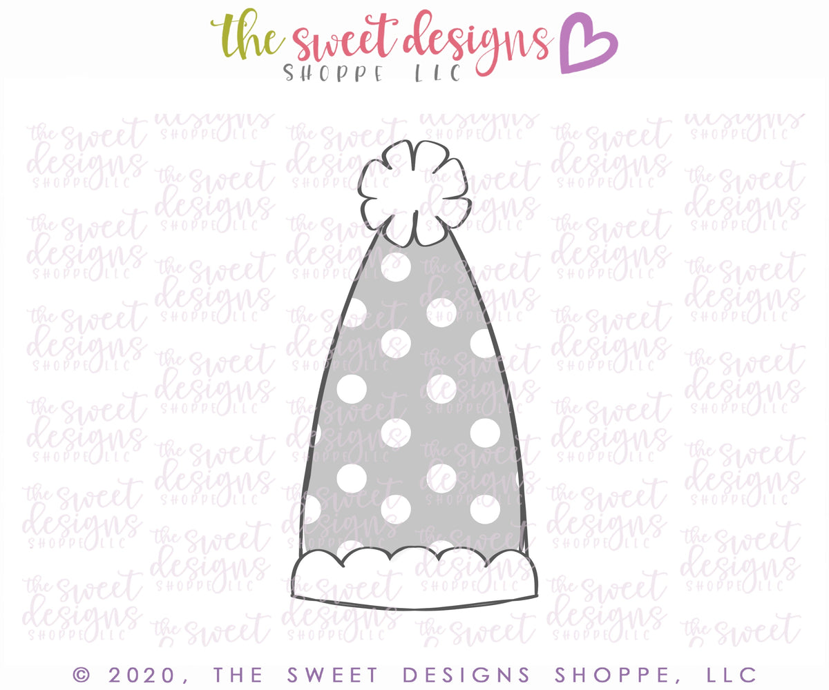 Cookie Cutters - Tall Birthday Set - Cookie Cutters - The Sweet Designs Shoppe - TSDS - - ALL,Birthday,Birthday Hat,celebration,Cookie Cutter,kids,party,Promocode,regular sets,set,STL