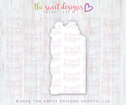 Cookie Cutters - Tall Birthday Set - Cookie Cutters - The Sweet Designs Shoppe - TSDS - - ALL,Birthday,Birthday Hat,celebration,Cookie Cutter,kids,party,Promocode,regular sets,set,STL