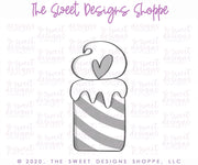 Cookie Cutters - Tall Birthday Set - Cookie Cutters - The Sweet Designs Shoppe - TSDS - - ALL,Birthday,Birthday Hat,celebration,Cookie Cutter,kids,party,Promocode,regular sets,set,STL