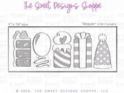 Cookie Cutters - Tall Birthday Set - Cookie Cutters - The Sweet Designs Shoppe - TSDS - - ALL,Birthday,Birthday Hat,celebration,Cookie Cutter,kids,party,Promocode,regular sets,set,STL