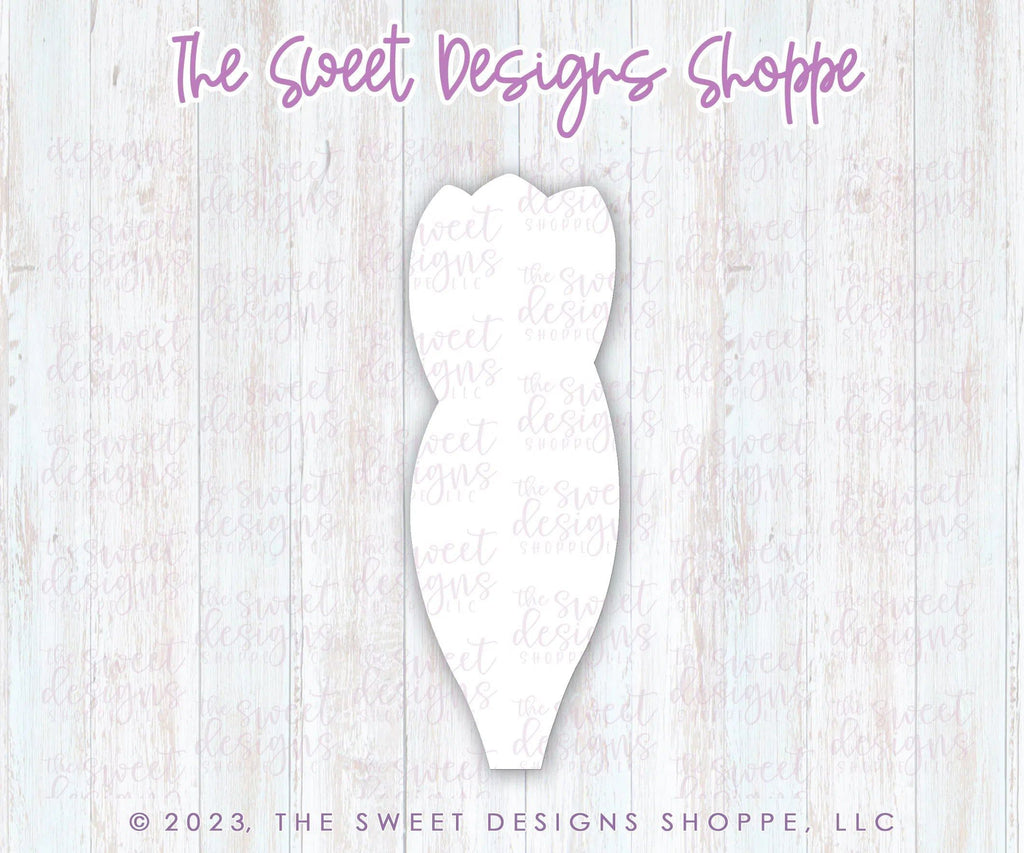 Cookie Cutters - Tall Bouquet Tulip - Cookie Cutter - The Sweet Designs Shoppe - OverSize (5-3/4" Tall x 2" Wide) - ALL, back to school, Cookie Cutter, MOM, Mothers Day, Nurse Appreciation, Plaque, Plaques, PLAQUES HANDLETTERING, Promocode, School, School / Graduation, school supplies, Teacher, Teacher Appreciation, valentine, Valentine's