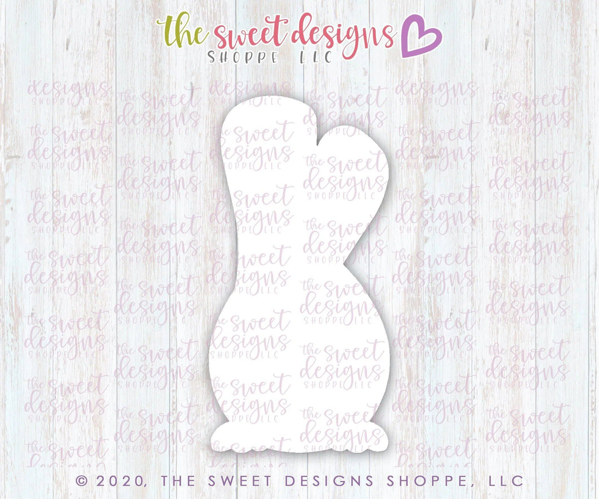 Cookie Cutters - Tall Bunny Face - Cookie Cutter - The Sweet Designs Shoppe - TSDS - - ALL,Animal,Animals,Animals and Insects,Cookie Cutter,easter,Easter / Spring,Promocode,STL