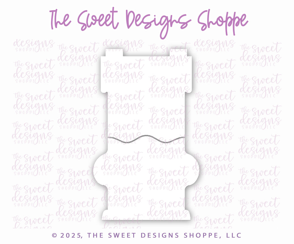 Cookie Cutters - Tall BYO Gingerbread House Cookie Cutter Set - Set of 2 - Cookie Cutters - The Sweet Designs Shoppe - TSDS - - ALL,Christmas,Christmas / Winter,Christmas Cookies,Cookie Cutter,ginger bread,gingerbread,new,Promocode,set,STL