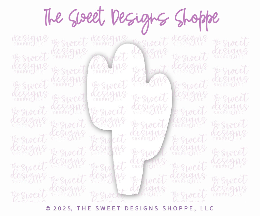 Cookie Cutters - Tall Cactus - Cookie Cutter - The Sweet Designs Shoppe - TSDS - - ALL,Cactus,Cookie Cutter,Nature,Promocode,STL