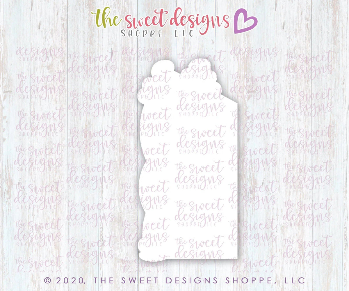 Cookie Cutters - Tall Cake- Cookie Cutter - The Sweet Designs Shoppe - TSDS - - ALL,Balloon,Birthday,celebration,Cookie Cutter,Food,Food and Beverage,Food beverages,Party,Promocode,STL,Sweet,Sweets