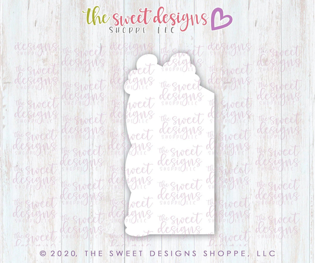 Cookie Cutters - Tall Cake- Cookie Cutter - The Sweet Designs Shoppe - TSDS - - ALL,Balloon,Birthday,celebration,Cookie Cutter,Food,Food and Beverage,Food beverages,Party,Promocode,Sweet,Sweets