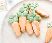 Cookie Cutters - Tall Carrot with Green Tops- Cookie Cutter - The Sweet Designs Shoppe - TSDS - - ALL,Cookie Cutter,Easter,Easter / Spring,Food,Food & Beverages,Food and Beverage,Fruits and Vegetables,Promocode,STL,Vegetable