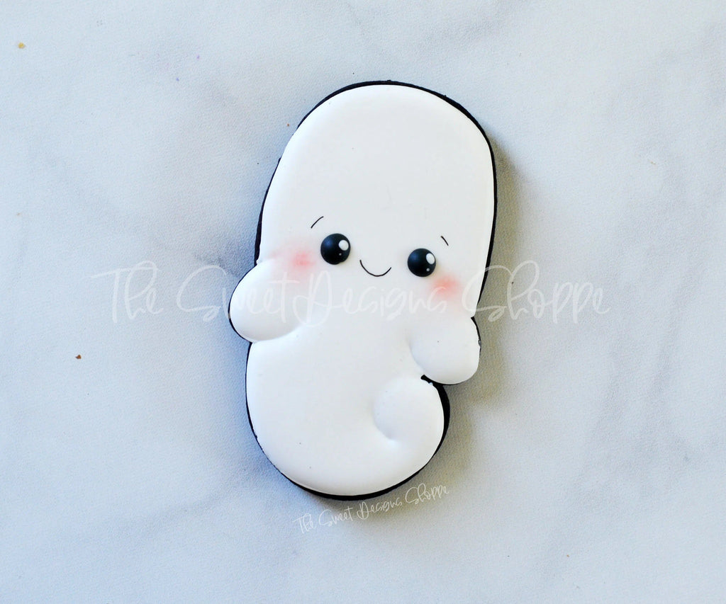 Cookie Cutters - Tall Cute Ghost - Cookie Cutter - The Sweet Designs Shoppe - TSDS - - ALL,Animal,Animals,Animals and Insects,Boo,Cookie Cutter,Fall / Halloween,Ghost,halloween,Promocode