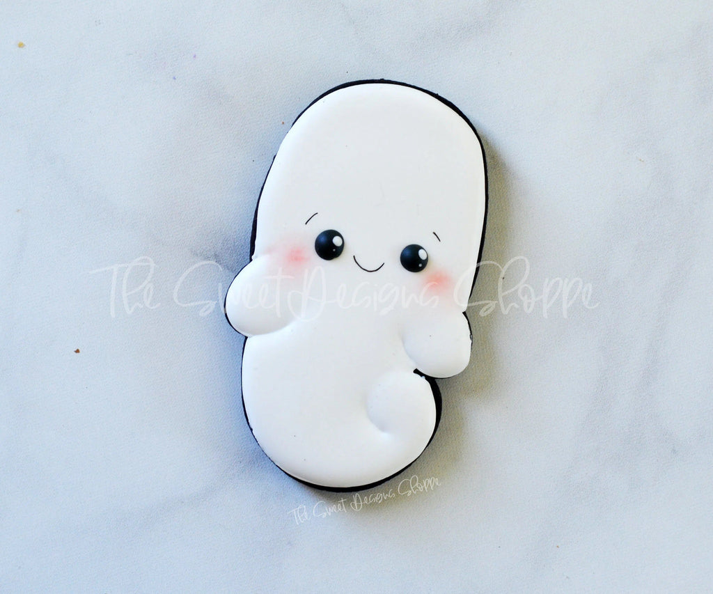 Cookie Cutters - Tall Cute Ghost - Cookie Cutter - The Sweet Designs Shoppe - - ALL, Animal, Animals, Animals and Insects, Boo, Cookie Cutter, Fall / Halloween, Ghost, halloween, Promocode