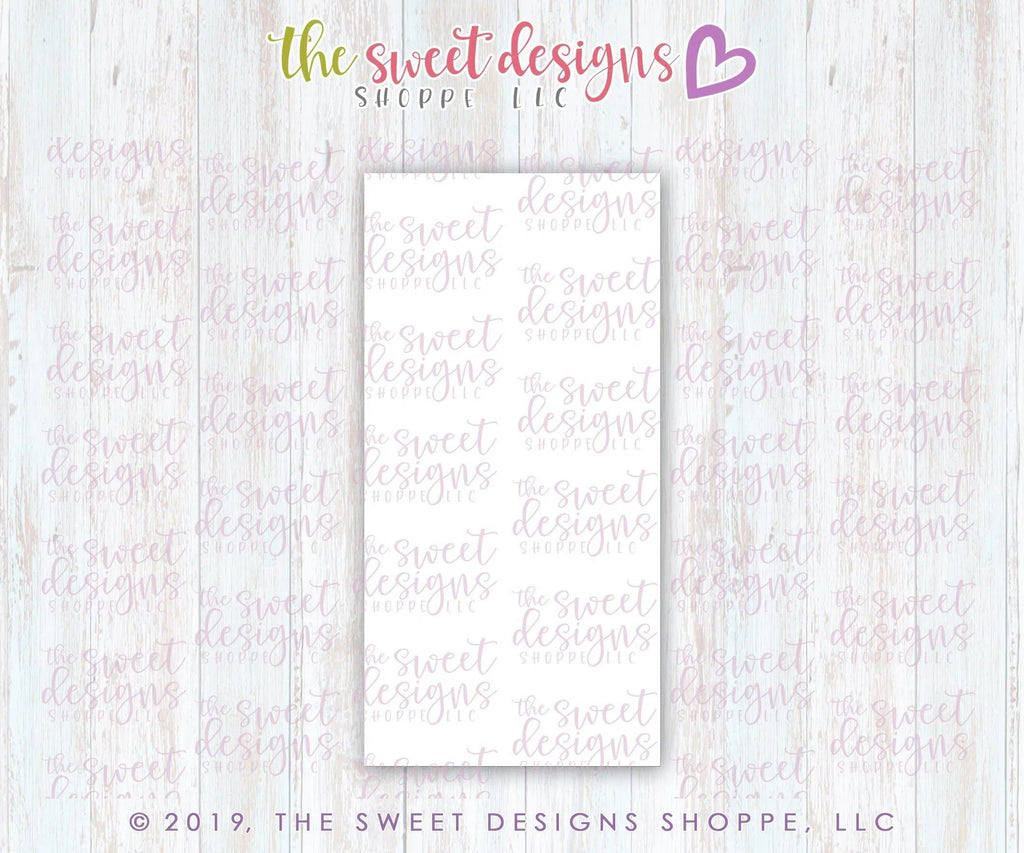 Cookie Cutters - Tall Envelope / Tall Rectangle - Cookie Cutter - The Sweet Designs Shoppe - TSDS - - ALL,basic,Basic Shapes,Basic Shapes Love Valentines,BasicShapes,Cookie Cutter,love,Promocode,Valentine,Valentines