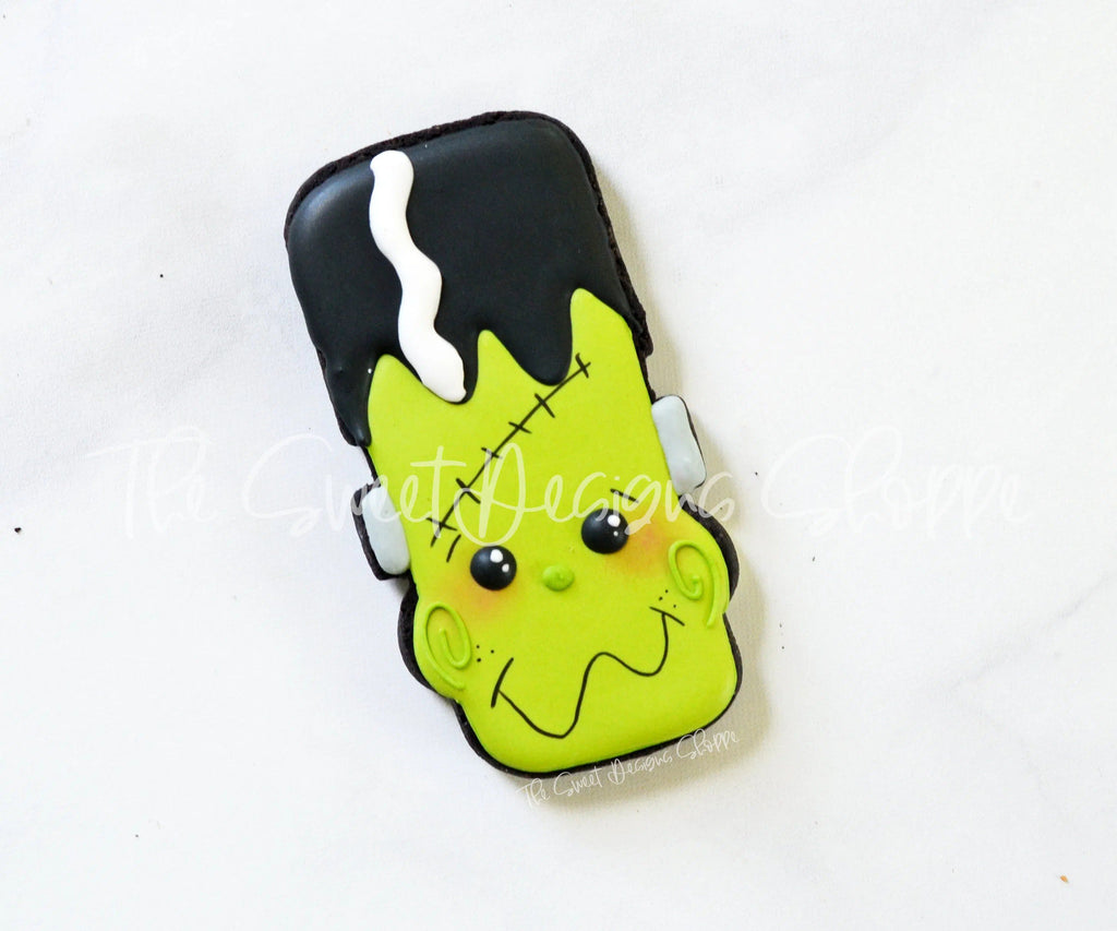 Cookie Cutters - Tall Frankenstein Face - Cookie Cutter - The Sweet Designs Shoppe - TSDS - - adams family,Addams Family,ALL,Cookie Cutter,Customize,Fall / Halloween,frank,halloween,Promocode,trick or treat