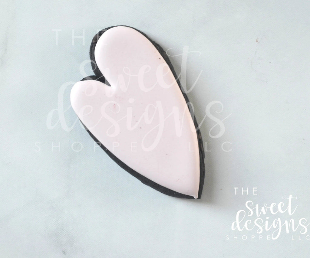 Cookie Cutters - Tall Funky Heart - Cookie Cutter - The Sweet Designs Shoppe - - ALL, Cookie Cutter, Love, Promocode, Valentine, Valentines, Valentines couples, Wedding