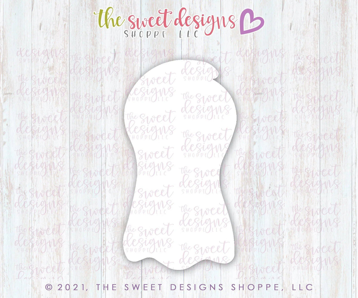 Cookie Cutters - Tall Ghost - Cookie Cutter - The Sweet Designs Shoppe - TSDS - - ALL,Boo,Cookie Cutter,Ghost,halloween,Promocode,STL