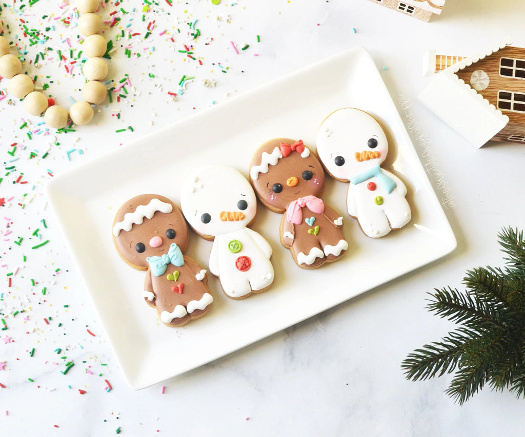 Cookie Cutters - Tall Gingerboy , Snowman or Penguin - Cookie Cutter - The Sweet Designs Shoppe - - 2019, ALL, Christmas, Christmas / Winter, Christmas Cookies, Cookie Cutter, Ginger boy, Ginger bread, Ginger girl, gingerbread, Promocode, tall