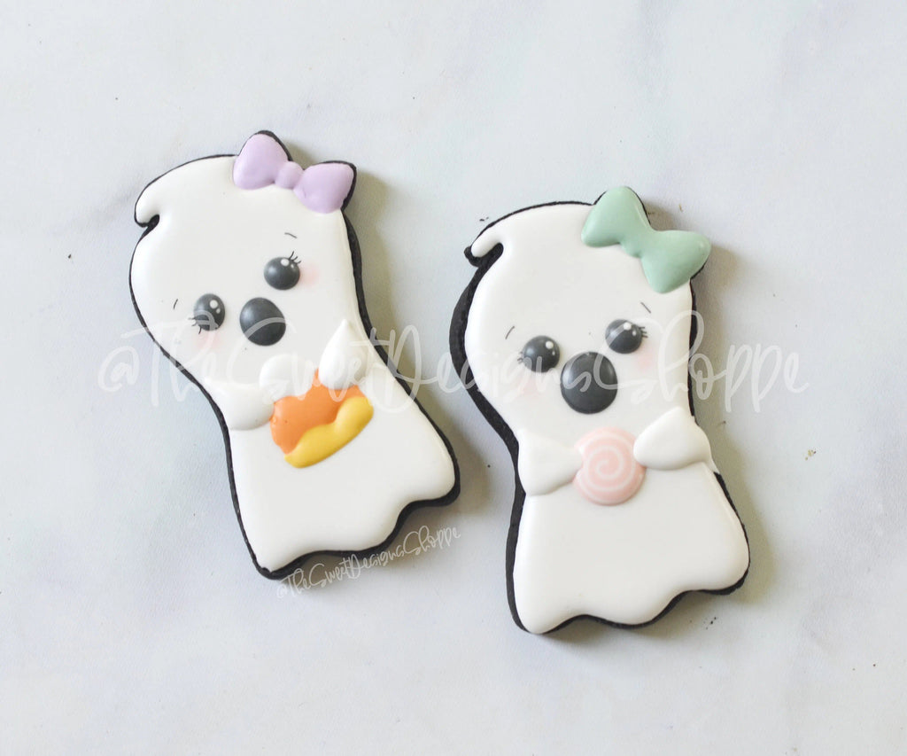 Cookie Cutters - Tall Girly Ghost - Cookie Cutter - The Sweet Designs Shoppe - TSDS - - ALL,Boo,Cookie Cutter,Ghost,halloween,Promocode