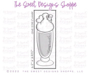Cookie Cutters - Tall-ish Milkshake - Cookie Cutter - The Sweet Designs Shoppe - TSDS - - ALL,Cookie Cutter,fast food,Food,Food & Beverages,Milkshake,Misc,Miscellaneous,Promocode,STL,Summer,Sweet,Sweets,valentine,valentines
