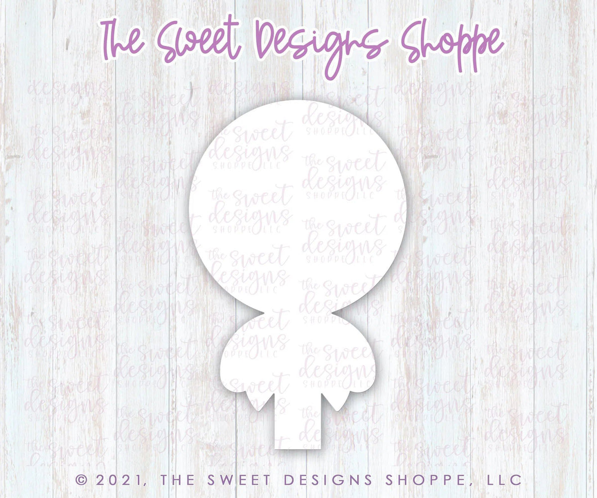 Cookie Cutters - Tall Lollipop - Cookie Cutter - The Sweet Designs Shoppe - TSDS - - ALL,Candy,Cookie Cutter,Food,Food and Beverage,Food beverages,Promocode,Sweet,Sweets,valentine,valentines