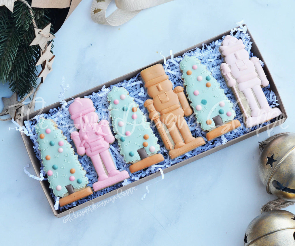 Cookie Cutters - Tall Nutcracker Set - Set of 4 - Cookie Cutters - The Sweet Designs Shoppe - TSDS - - ALL,Christmas,Christmas / Winter,Christmas Cookies,Cookie Cutter,Mini Sets,Promocode,regular sets,set