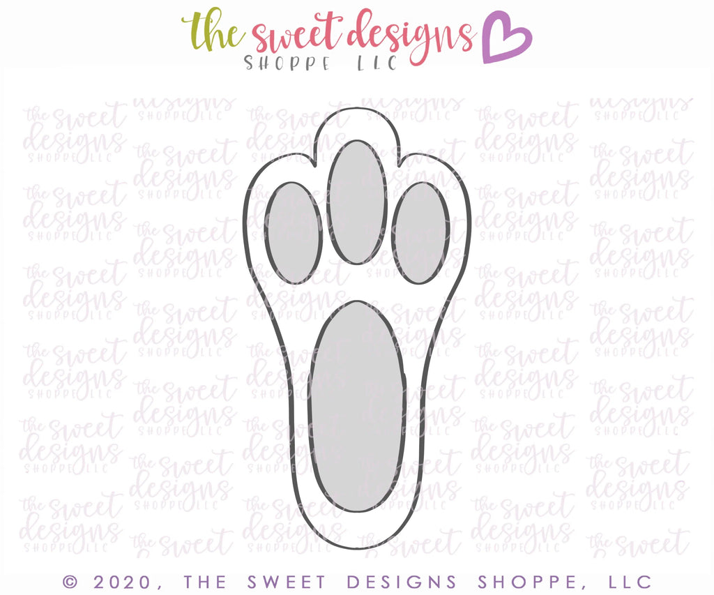 Cookie Cutters - Tall Paw - Cookie Cutter - Sweet Designs Shoppe - - ALL, Animal, Animals, Animals and Insects, Cookie Cutter, easter, Easter / Spring, Promocode