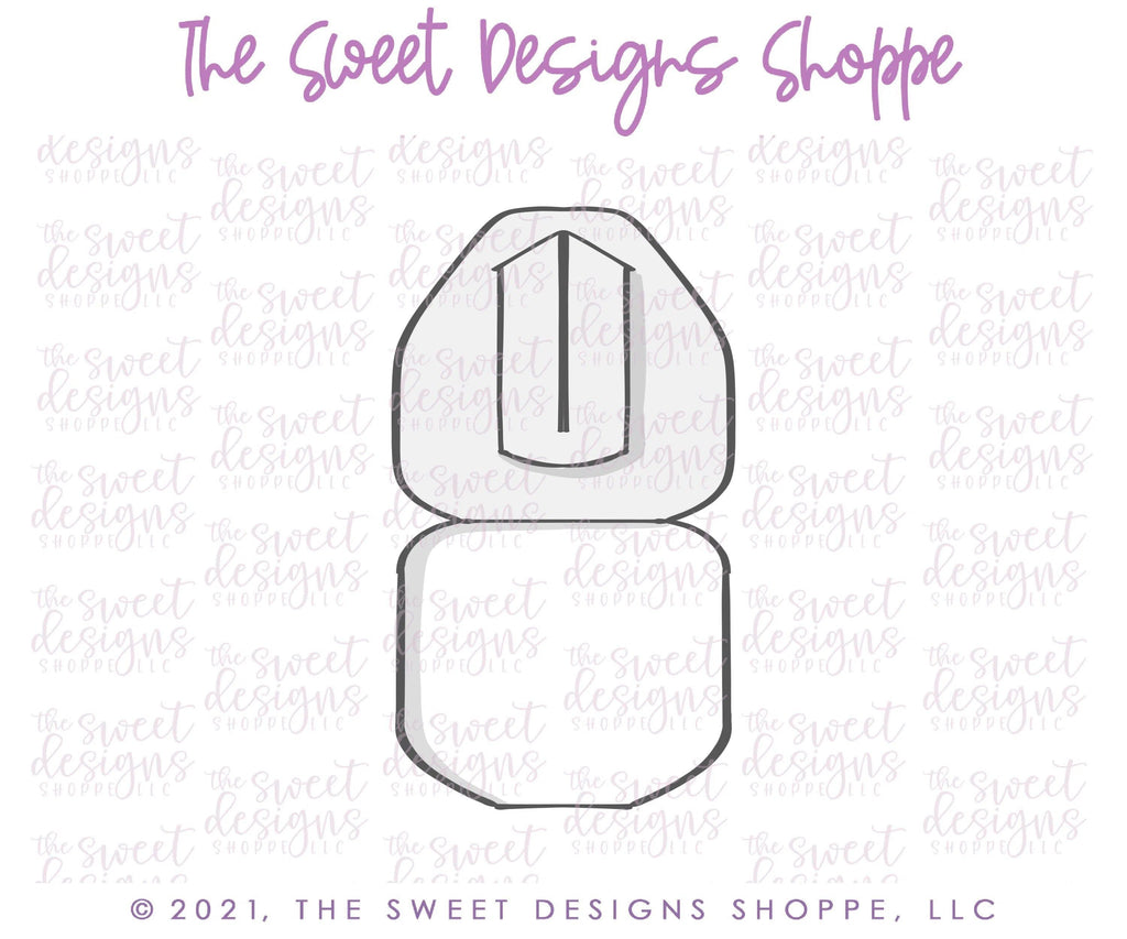 Cookie Cutters - Tall Permanent Marker - Cookie Cutter - The Sweet Designs Shoppe - TSDS - - ALL,back to school,Cookie Cutter,Grad,graduations,Promocode,School,School / Graduation,School Bus,school supplies