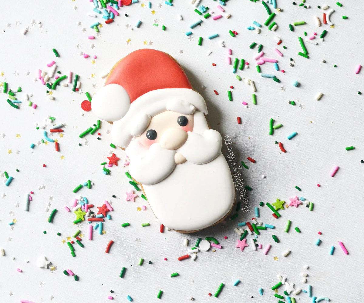 Cookie Cutters - Tall Santa's Face - Cookie Cutter - The Sweet Designs Shoppe - TSDS - - ALL,Christmas,Christmas / Winter,Christmas Cookies,clause,Cookie Cutter,Promocode,Santa,STL,tall