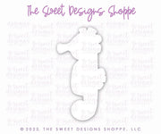 Cookie Cutters - Tall Seahorse - Cookie Cutter - The Sweet Designs Shoppe - TSDS - - ALL,Animal,Animals,Animals and Insects,birthday,Cookie Cutter,Fantasy,Kids / Fantasy,Promocode,STL,summer,under the sea