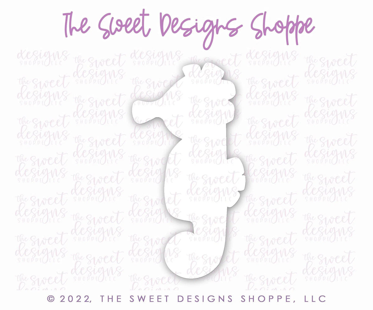 Cookie Cutters - Tall Seahorse - Cookie Cutter - The Sweet Designs Shoppe - TSDS - - ALL,Animal,Animals,Animals and Insects,birthday,Cookie Cutter,Fantasy,Kids / Fantasy,Promocode,STL,summer,under the sea