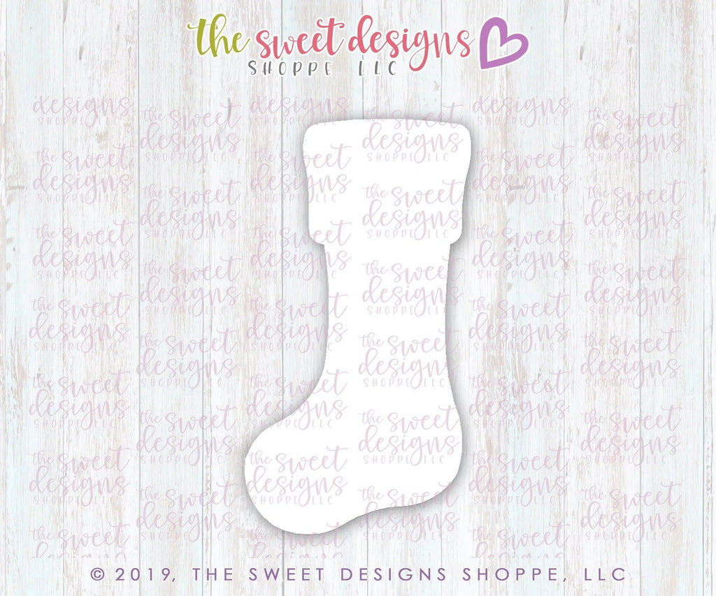 Cookie Cutters - Tall Stocking - Cookie Cutter - The Sweet Designs Shoppe - - 2019, ALL, Christmas, Christmas / Winter, Christmas Cookies, Cookie Cutter, Promocode, Santa, sock