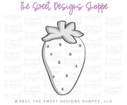 Cookie Cutters - Tall Strawberry - Cookie Cutter - The Sweet Designs Shoppe - TSDS - - ALL,Cookie Cutter,Food,Food & Beverages,fruit,fruits,Fruits and Vegetables,Promocode,valentine,valentines