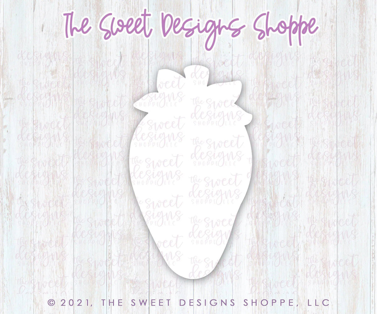 Cookie Cutters - Tall Strawberry - Cookie Cutter - The Sweet Designs Shoppe - TSDS - - ALL,Cookie Cutter,Food,Food & Beverages,fruit,fruits,Fruits and Vegetables,Promocode,valentine,valentines