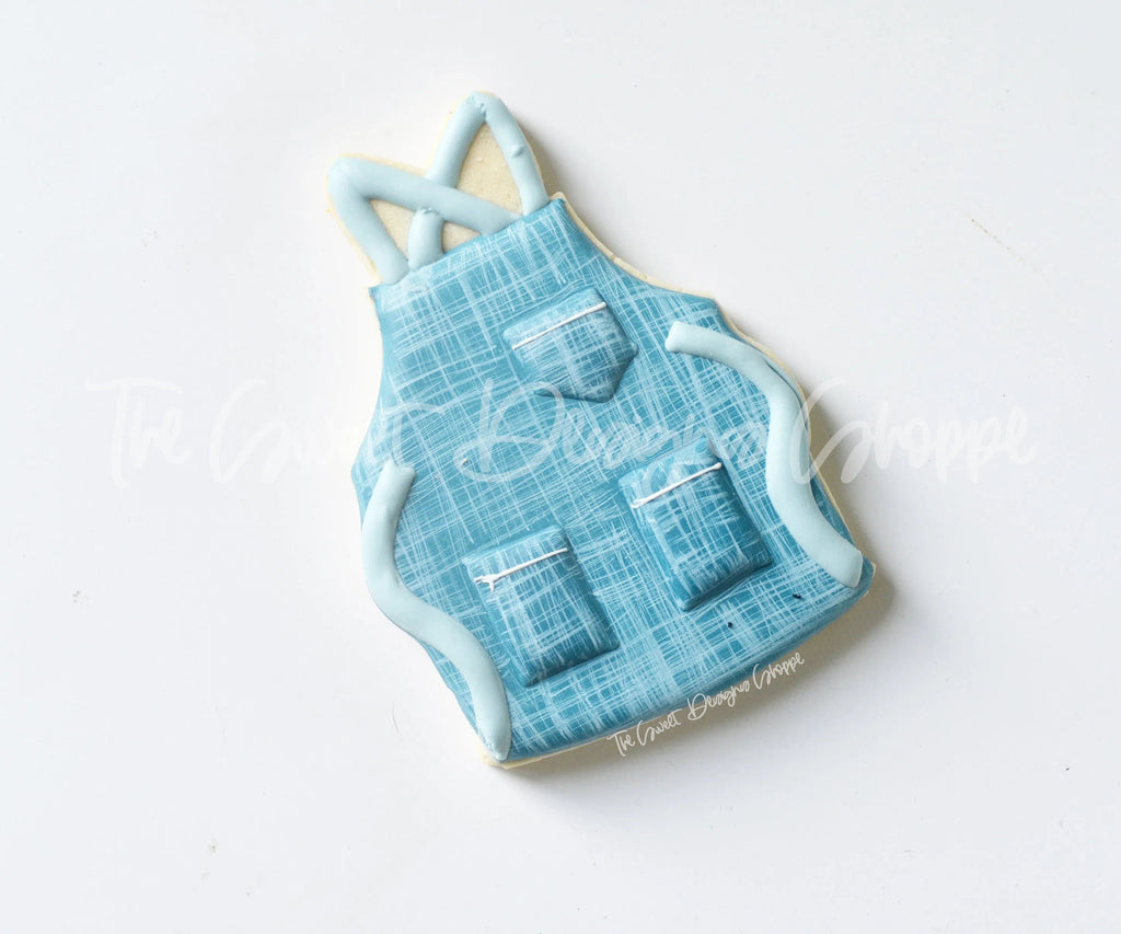 Cookie Cutters - Tallish Apron - Plaque - Cookie Cutter - Sweet Designs Shoppe - - ALL, Cookie Cutter, dad, Father, father's day, grandfather, hobbie, Hobbies, Hobbies and Camping, Promocode