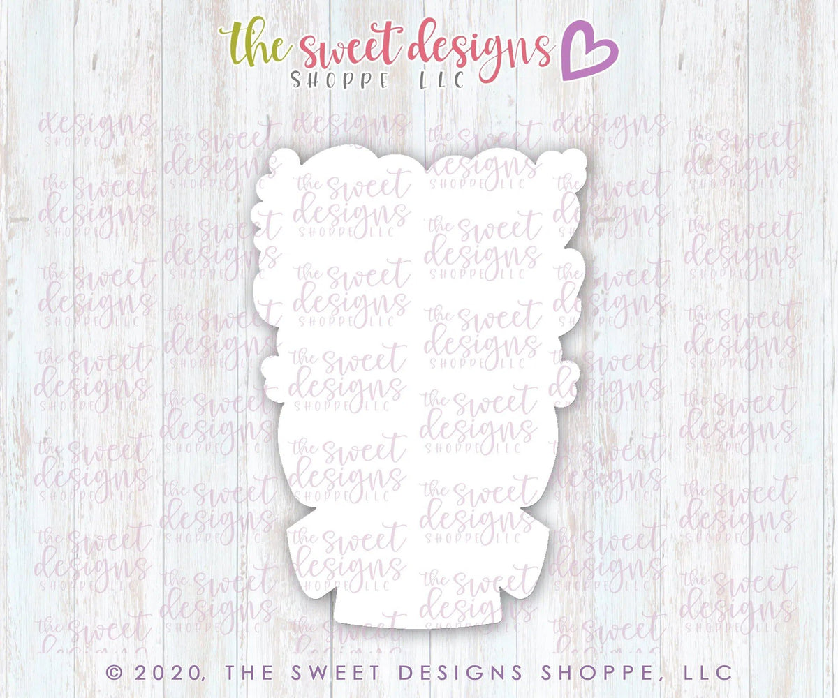 Cookie Cutters - Tallish Bouquet - Cookie Cutter - The Sweet Designs Shoppe - TSDS - - ALL,Birthday,Cookie Cutter,Misc,Miscelaneous,Miscellaneous,Promocode,STL,valentines,Wedding,Wedding Favors