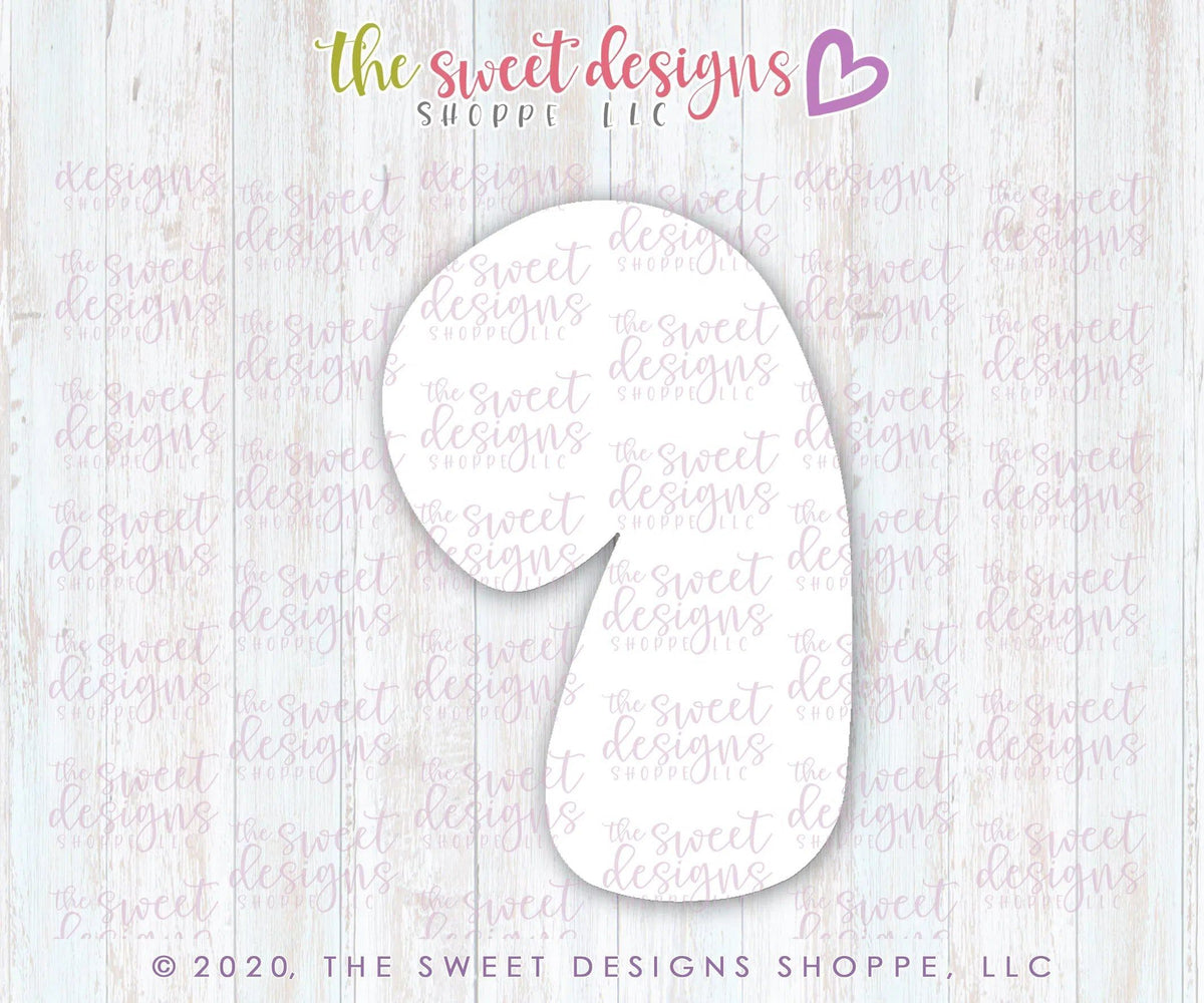 Cookie Cutters - Tallish Candy Cane - Cookie Cutter - The Sweet Designs Shoppe - TSDS - - Advent Calendar,ALL,Candy,CandyCane,Christmas,Christmas / Winter,Christmas Cookies,Cookie Cutter,Food,Food and Beverage,Food beverages,Promocode,STL,Sweet,Sweets