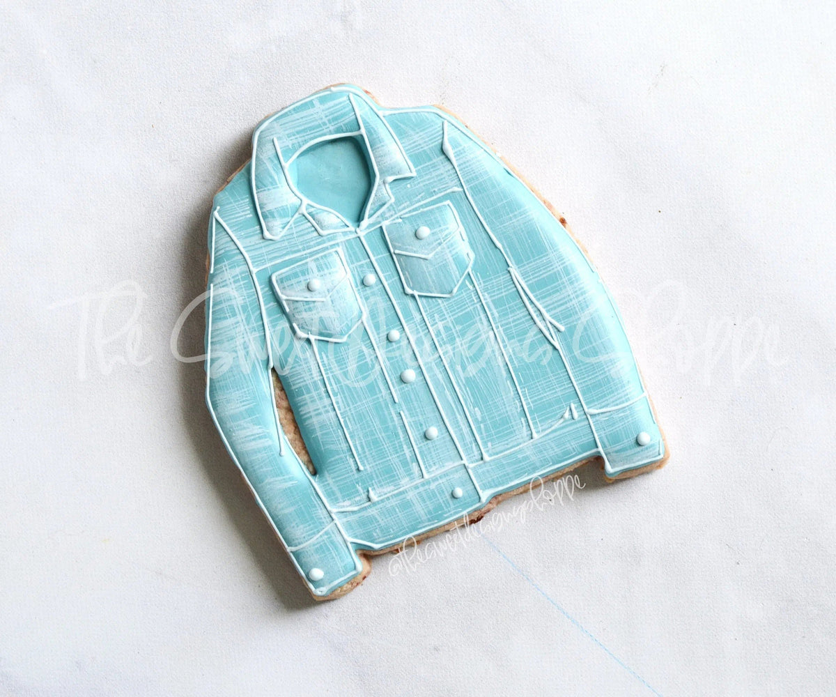 Cookie Cutters - Tallish Denim Jacket - Cookie Cutter - The Sweet Designs Shoppe - TSDS - - Accesories,ALL,Clothing / Accessories,Cookie Cutter,dad,Fashion,Girl,MOM,mother,Mothers Day,Promocode,STL