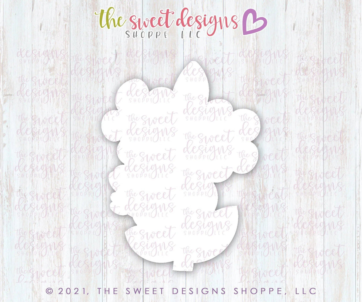 Cookie Cutters - Tallish Flower Bouquet- Cookie Cutter - The Sweet Designs Shoppe - TSDS - - ALL,Cookie Cutter,Daisy,easter,Easter / Spring,Flower,Flowers,Leaves and Flowers,Mothers Day,nature,Promocode,STL,Trees Leaves and Flowers,Woodlands Leaves and Flowers