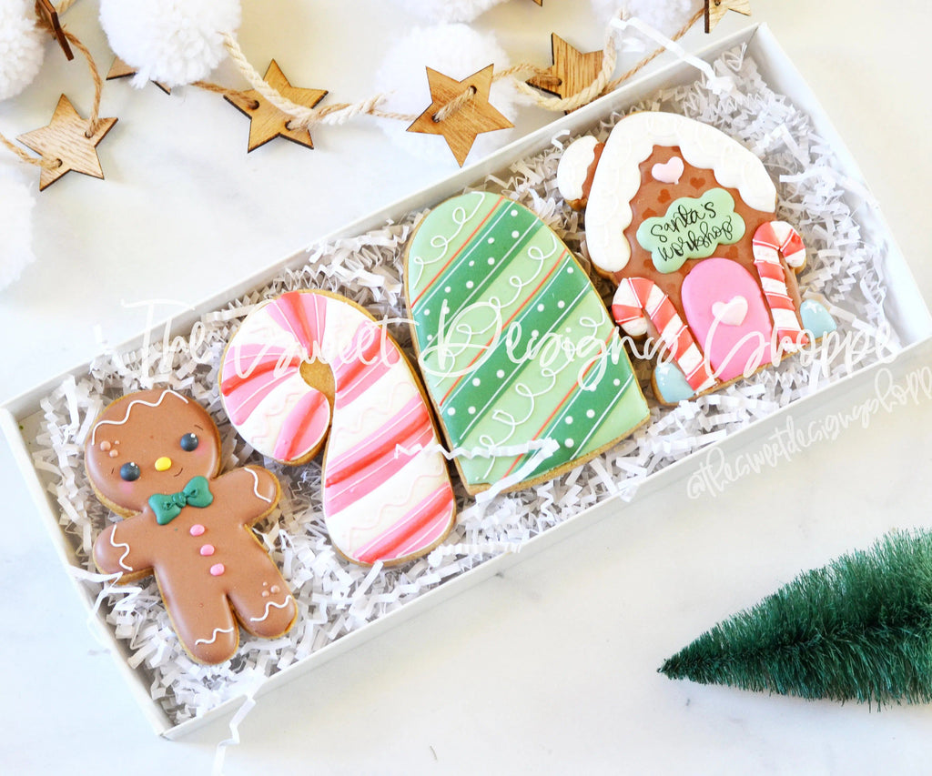 Cookie Cutters - Tallish Ginger Boy Set - Set of 4 - Cookie Cutters - The Sweet Designs Shoppe - TSDS - - ALL,Christmas,Christmas / Winter,Cookie Cutter,Ginger boy,ginger bread,Ginger girl,Ginger set,Gingerboy,gingerbread,gingerbread man,Gingergirl,GingerHouse,Mini Sets,Promocode,regular sets,santa,set,STL