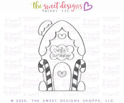 Cookie Cutters - Tallish Ginger House - Cookie Cutter - The Sweet Designs Shoppe - TSDS - - ALL,Christmas,Christmas / Winter,Christmas Cookies,Cookie Cutter,Ginger boy,Ginger girl,Promocode,STL