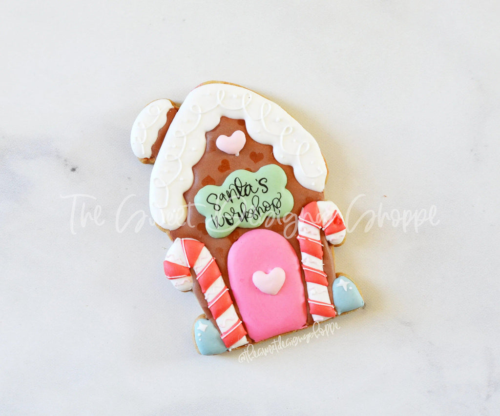 Cookie Cutters - Tallish Ginger House - Cookie Cutter - The Sweet Designs Shoppe - - ALL, Christmas, Christmas / Winter, Christmas Cookies, Cookie Cutter, Ginger boy, Ginger girl, Promocode