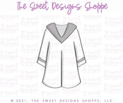 Cookie Cutters - Tallish Gown - Cookie Cutter - The Sweet Designs Shoppe - TSDS - - ALL,award,Cookie Cutter,diploma,Grad,Graduation,graduations,Promocode,School,School / Graduation,STL