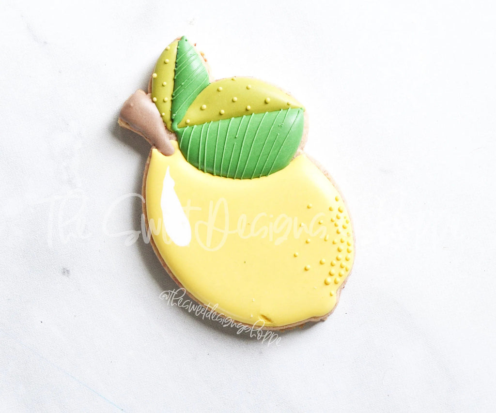 Cookie Cutters - Tallish Lemon - Cookie Cutter - Sweet Designs Shoppe - - 61720, ALL, Cookie Cutter, Food, Food and Beverage, Food beverages, fruit, fruits, MOM, Mom Plaque, mother, Mothers Day, Promocode, Summer