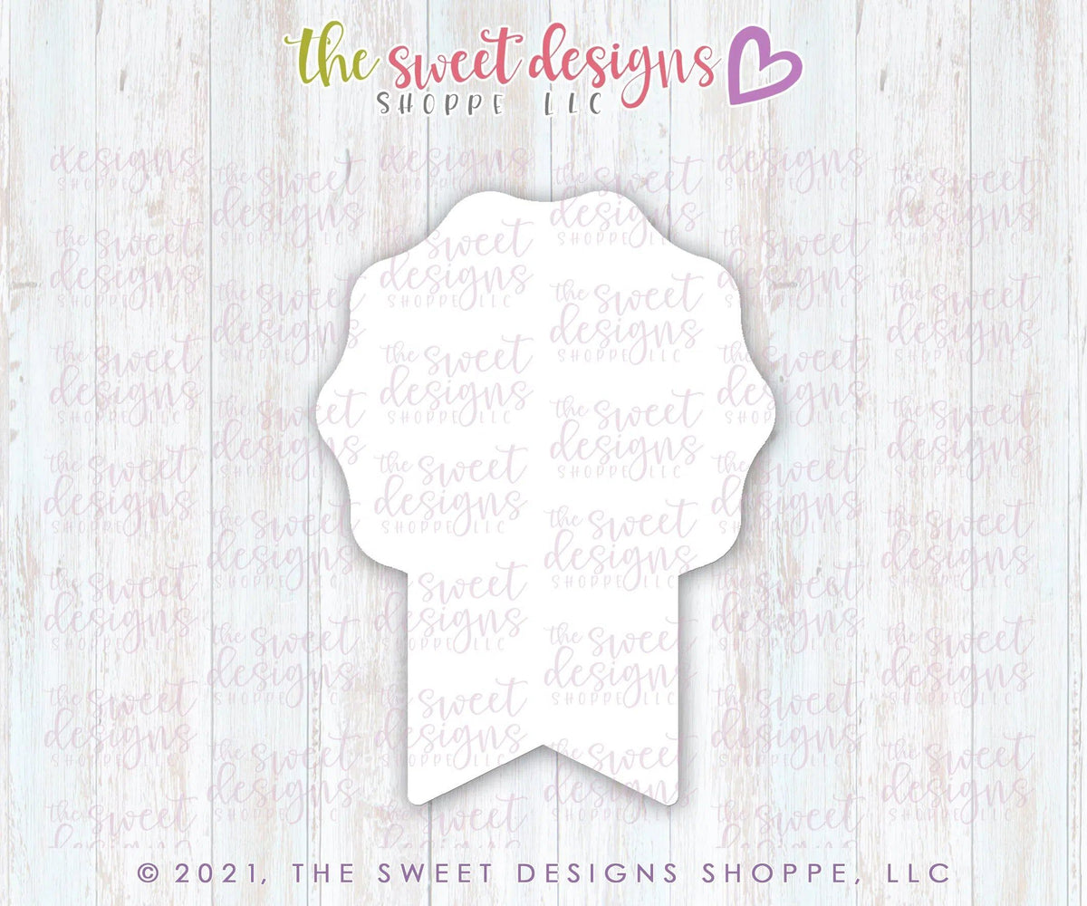 Cookie Cutters - Tallish Ribbon - Cookie Cutter - The Sweet Designs Shoppe - TSDS - - #1,ALL,award,Cookie Cutter,diploma,Grad,Graduation,graduations,Number one,Promocode,School,School / Graduation,STL