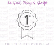 Cookie Cutters - Tallish Ribbon - Cookie Cutter - The Sweet Designs Shoppe - TSDS - - #1,ALL,award,Cookie Cutter,diploma,Grad,Graduation,graduations,Number one,Promocode,School,School / Graduation,STL
