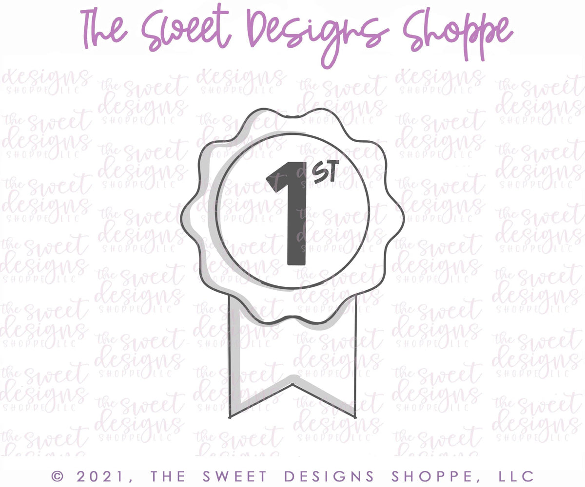 Cookie Cutters - Tallish Ribbon - Cookie Cutter - The Sweet Designs Shoppe - TSDS - - #1,ALL,award,Cookie Cutter,diploma,Grad,Graduation,graduations,Number one,Promocode,School,School / Graduation,STL