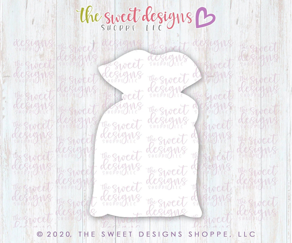 Cookie Cutters - Tallish Santa's Sack - Cookie Cutter - The Sweet Designs Shoppe - TSDS - - ALL,Christmas,Christmas / Winter,Christmas Cookies,Cookie Cutter,Promocode,Santa,STL