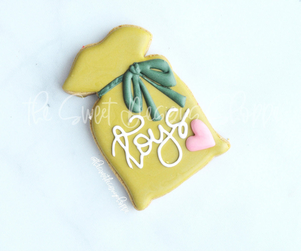 Cookie Cutters - Tallish Santa's Sack - Cookie Cutter - The Sweet Designs Shoppe - TSDS - - ALL,Christmas,Christmas / Winter,Christmas Cookies,Cookie Cutter,Promocode,Santa,STL