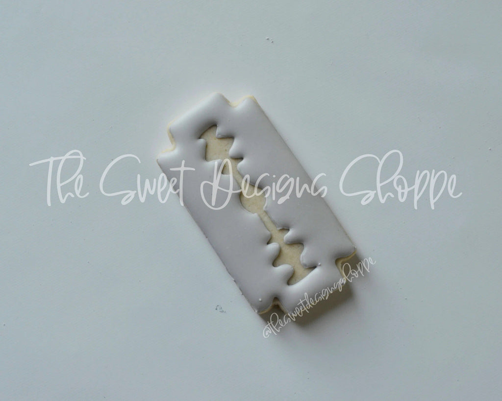 Cookie Cutters - Tallish Shaving Blade - Cookie Cutter - The Sweet Designs Shoppe - TSDS - - ALL,beauty,Cookie Cutter,dad,Father,Fathers Day,grandfather,Misc,Miscelaneous,Miscellaneous,Promocode,shave