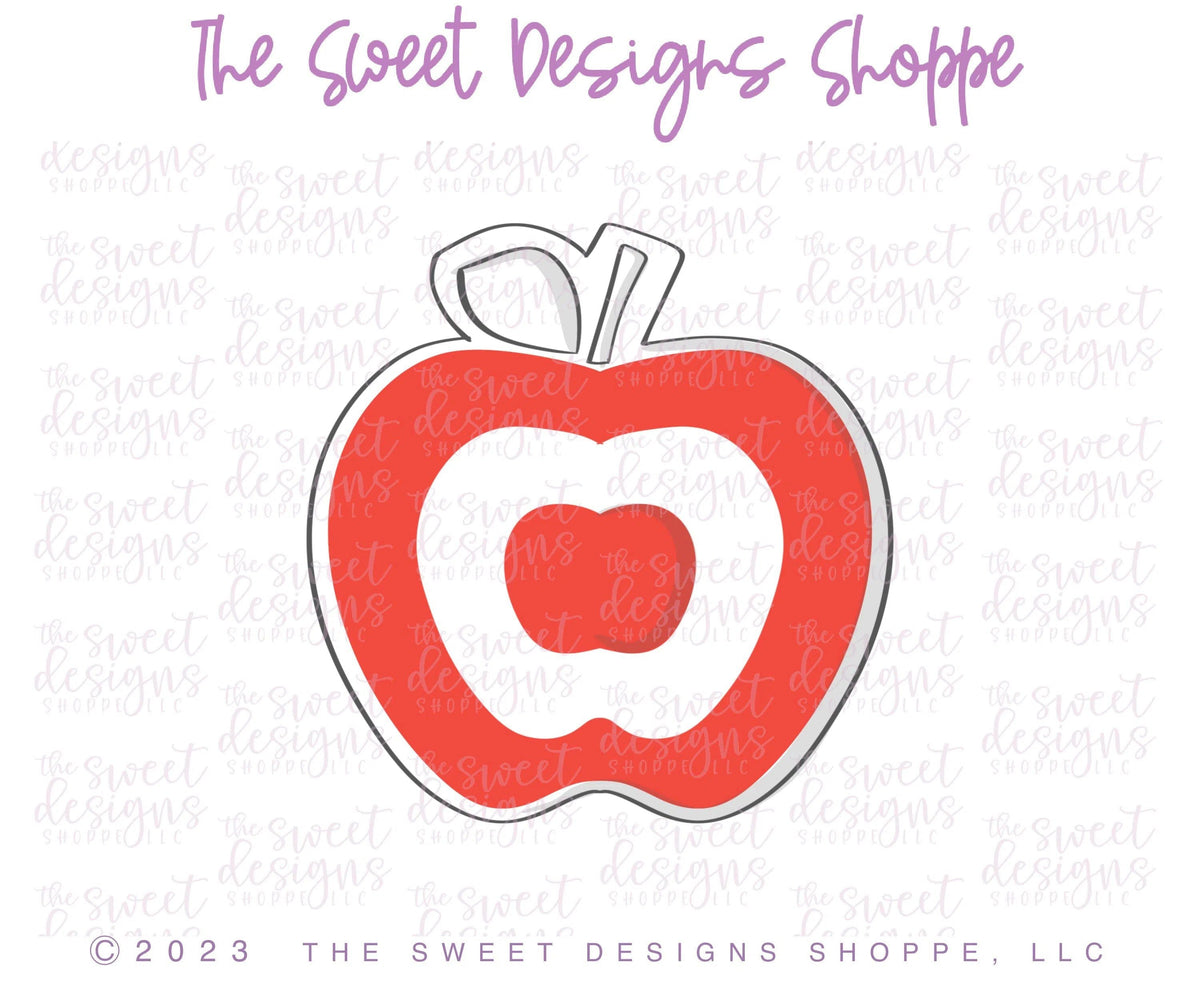 Cookie Cutters - Target Apple - Cookie Cutter - The Sweet Designs Shoppe - TSDS - - ALL,back to school,Cookie Cutter,Food,Food beverages,fruits,Fruits and Vegetables,Grad,graduations,Plaque,Promocode,School,School / Graduation,school supplies,STL,teacher,teacher appreciation