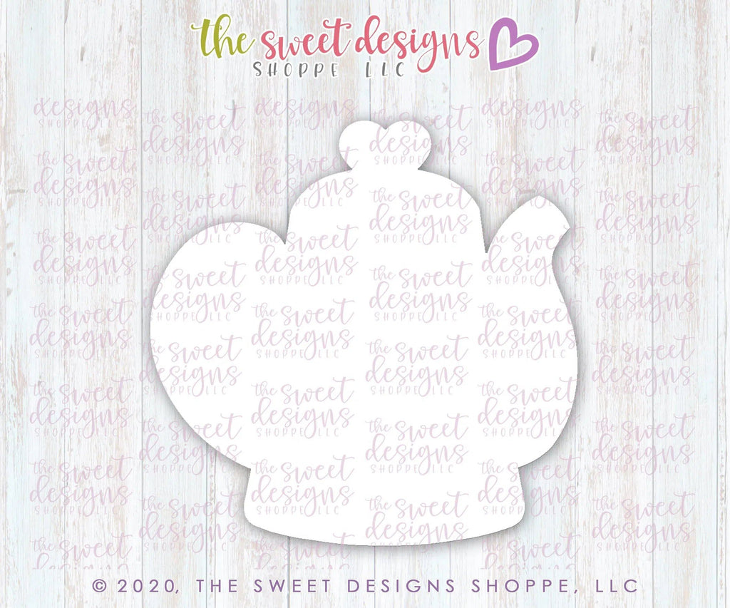 Cookie Cutters - Tea Kettle - Cookie Cutter - The Sweet Designs Shoppe - - ALL, beverage, Cookie Cutter, Food, Food & Beverages, Food and Beverage, MOM, mother, Mothers Day, Promocode, tea